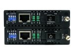Startech 10/100 Mbps Ethernet Single Mode Wdm Fiber Media Converter Kit Sc 20km