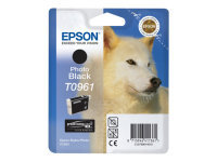 Epson T0961 - Print cartridge - 1 x photo black - blister with RF/acoustic alarm - for Stylus Photo R2880