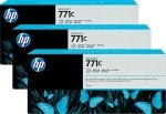HP 771C 775-ml Light Gray Ink Cart 3Pk