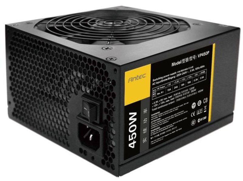 Antec VP-Series 450W Fully Wired Efficient Power Supply