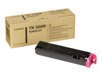 Kyocera TK 500M Magenta Laser Toner Cartridge 8000 Pages