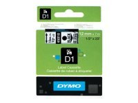 DYMO D1 Self-Adhesive Label Tape - Black on Transparent