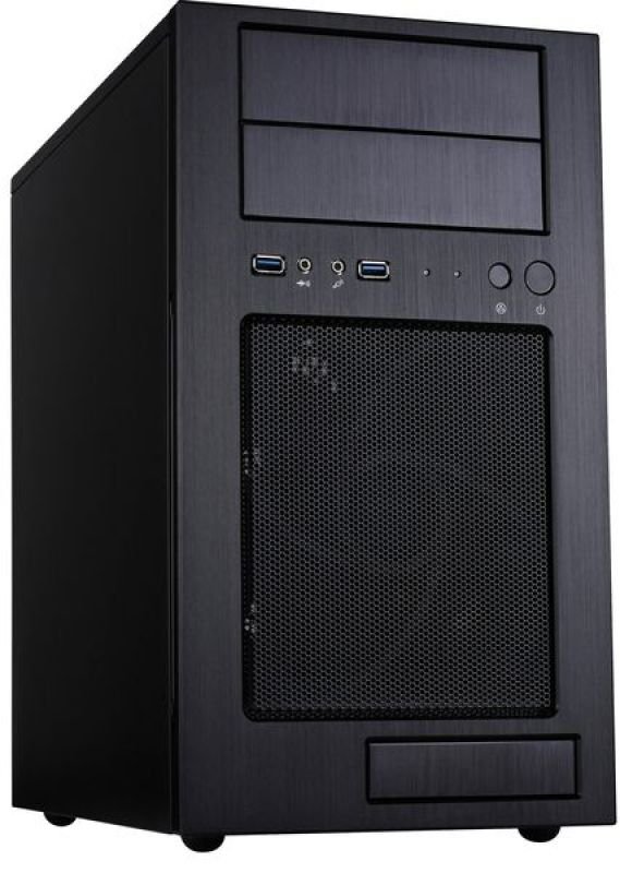 Silverstone Tj08b E Black Microatx Tower Case Ebuyer Com