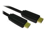 Cables Direct 4K HDMI 2.0 1 Metre Cable Black