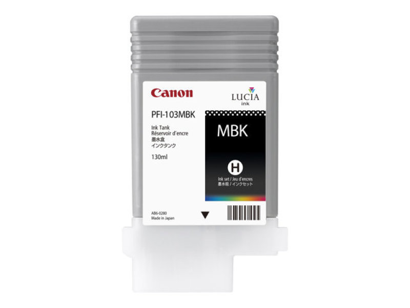 Canon PFI 103 MBK Matte Black Ink Tank