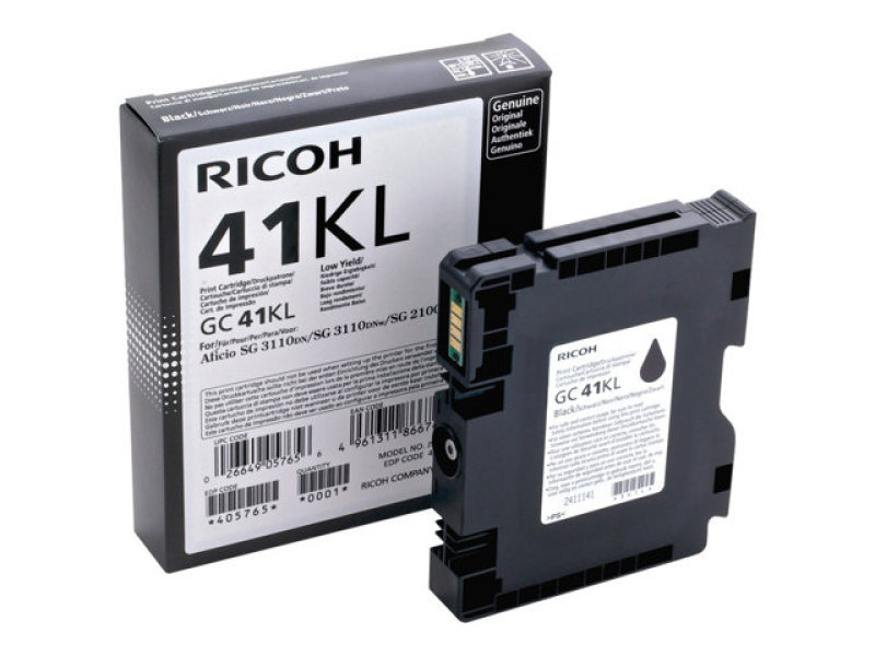 Ricoh GC-41KL Black Gel Cartridge