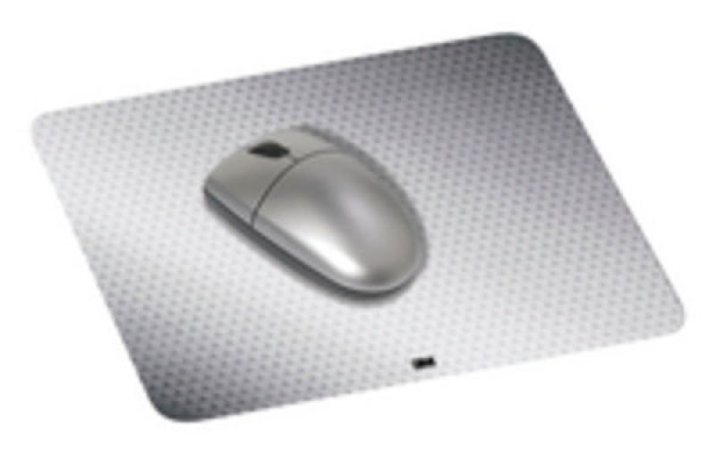 3M MP200PS Repositionable Mouse Mat   Silver  Ebuyer