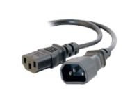 81137 1.2m POWER EXTENSION CORD C13-C14 16AWG