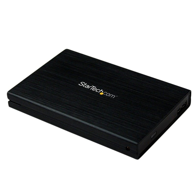 StarTech.com 2.5in Aluminum USB 3.0 External SATA III SSD/HDD Enclosure with UASP