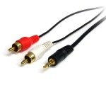 StarTech Stereo Audio Cable Male to 2 x RCA Male 1.8M