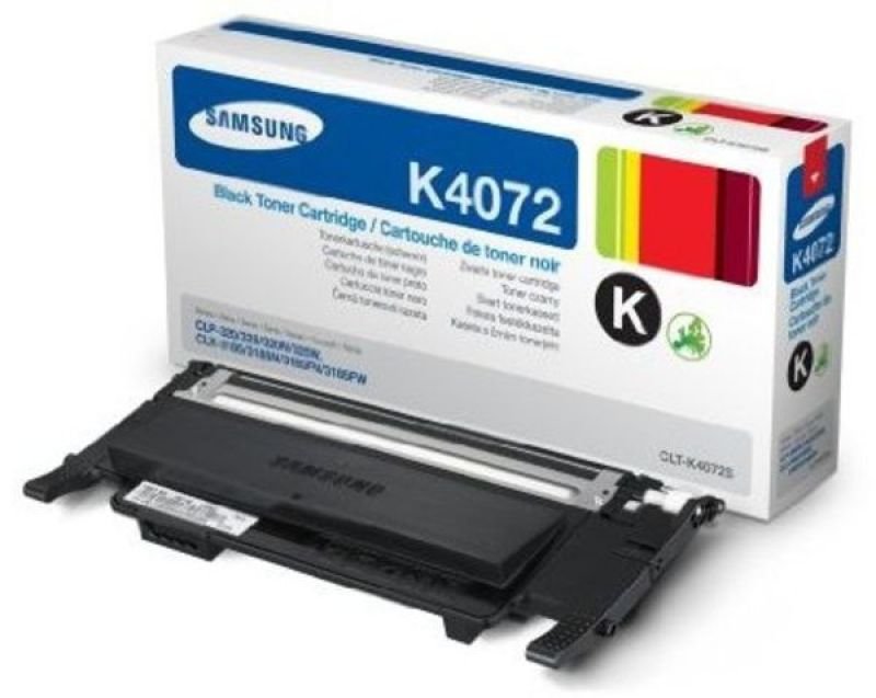 Samsung	CLT-K4072S Black Original Toner Cartridge - Standard Yield 1500 Pages - SU128A