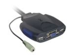 C2G, Trulink 2-Port VGA and USB Micro KVM with Audio