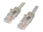 1FT CAT5E GRAY SNAGLESS RJ45 - UTP CAT 5E PATCH CAB