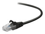 Belkin Cat5e Snagless UTP Patch Cable (Black) 1m