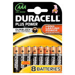Duracell Plus Power AAA 8pk
