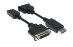 DisplayPort (M) To DVI Cable (F) 15CM
