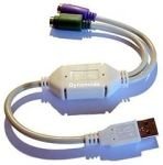 Dynamode USB to PS/2 Keyboard & Mouse Converter