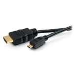 C2G 50cm High Speed HDMI to Micro HDMI Cable - HDMI Micro with Ethernet