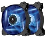 Corsair AF120 LED Blue Quiet Edition High Airflow 120mm Fan Twin Pack