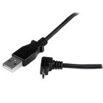 StarTech.com 2m Micro USB Cable - A to Up Angle Micro B