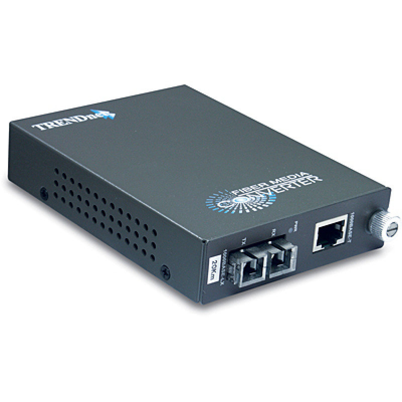 Trendnet 1000Base-T To 1000Base-LX Single Mode SC Fiber Converter (20km ...