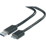 Belkin USB 3.0 A- Micro B cable Black 0.9M