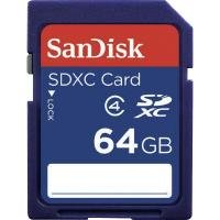 SanDisk 64GB Class 4 SDXC Memory Cards
