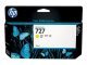 HP 727 Yellow Original Designjet Ink Cartridge - Standard Yield 130ml - B3P21A