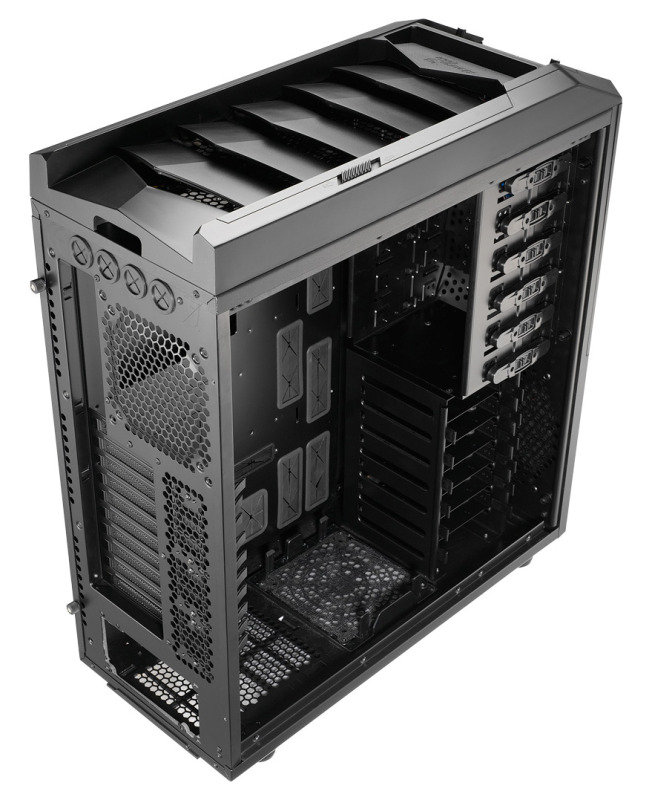 Aerocool X-predator Black Full Tower Gaming Case No Psu Usb3 Orange Led 