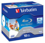 Verbatim 6x BD-R Dual Layer 50GB 10 Pack Jewel Case