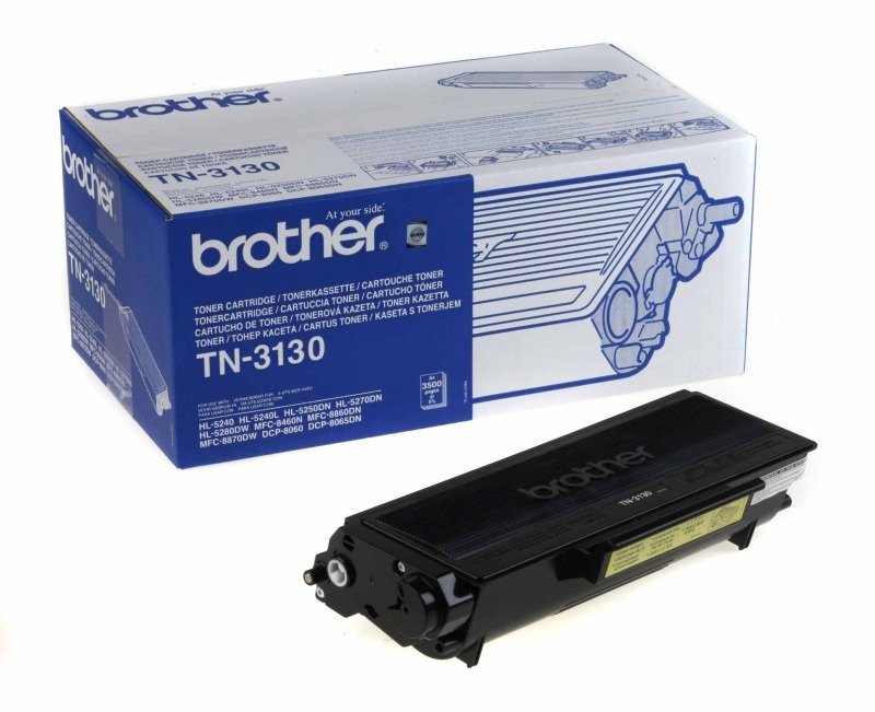 Brother TN-3130 Black Toner Cartridge - 3,500 Pages