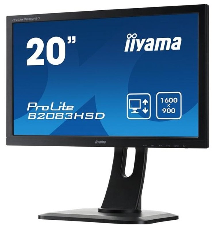 Iiyama ProLite B2083HSD-B1 19.5" LED DVI Monitor