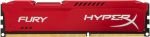 HyperX Fury Red 4GB 1600MHz DDR3 CL10 DIMM Memory