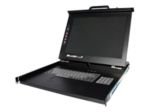 StarTech.com 1U 19" Rackmount LCD Console - USB + PS/2