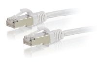 C2G Cbl/2m CAT6A Shielded Patch Cable White