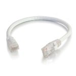 C2G Cbl/0.3M White CAT6 Snagless UTP Patch