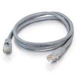 C2G Cbl/0.3M Moulded/Booted Grey CAT5E UTP