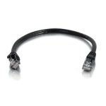 C2G Cbl/0.3M Moulded/Booted Black CAT5E UTP