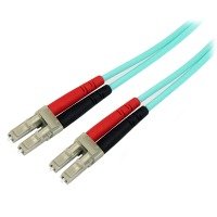 Startech.com - 10gb Aqua Multimode 50/125 - Fiber Patch Cable Lc/lc - 10m