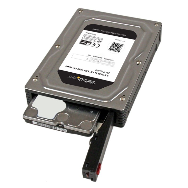 Startech Com 2 5 To 3 5 Hdd Adapter Tool Less External Hard Drive Converter Ebay