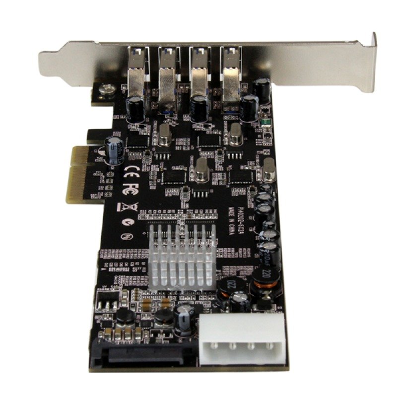 StarTech.com 4 Port PCI Express USB 3.0 Card w/ 4 Dedicated Channels - UASP