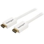 StarTech.com 7m (23 feet) White CL3 In-wall High Speed HDMI Cable - HDMI to HDMI - M/M