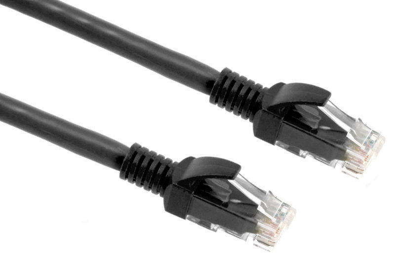 Xenta Cat6 Snagless UTP Patch Cable (Black) 15m