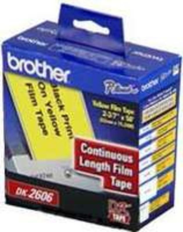 Brother Dk Continuous Labels - Yellow - For Ql-500/550 Film 15.2 Ns