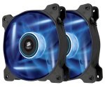 Corsair Air Series SP120 LED Blue High Static Pressure 120mm Fan Twin Pack