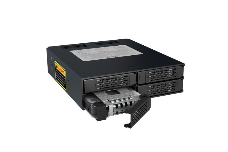 Icy Dock MB994SP-4S 4 In 1 SAS / SATA Hot Swap Backplane RAID Cage ...