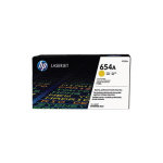HP 654A Yellow LaserJet Cartridge - CF332A
