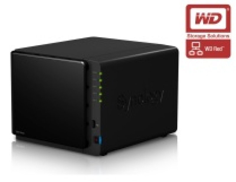 Synology DiskStation DS415Play 12TB 4 (4 x 3TB WD Red) Bay Desktop NAS