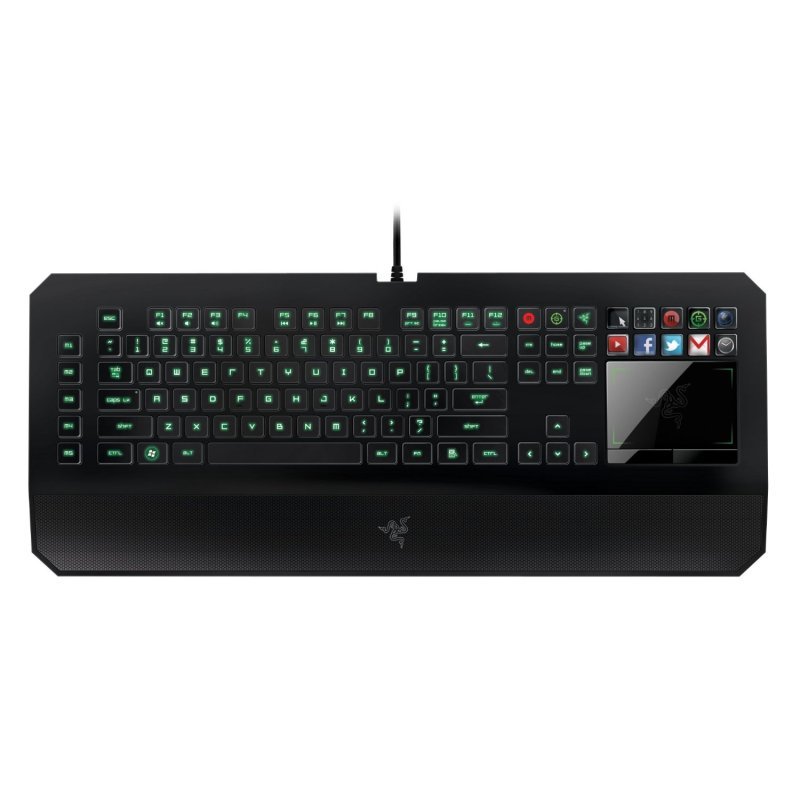 razer keyboard with display