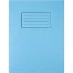 Silvine 9x7 Exercise Books- Blue